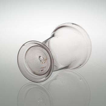 A GLASS BEAKER, late 18th century, probably Finland.