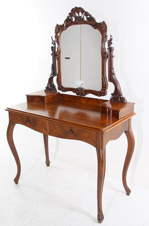 TOILETTBORD, nyrokoko, 1800-talets andra hälft.