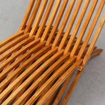 NILS-OLE ZIB, sunbed, "Nozib", Bergaform, 1900-/2000.