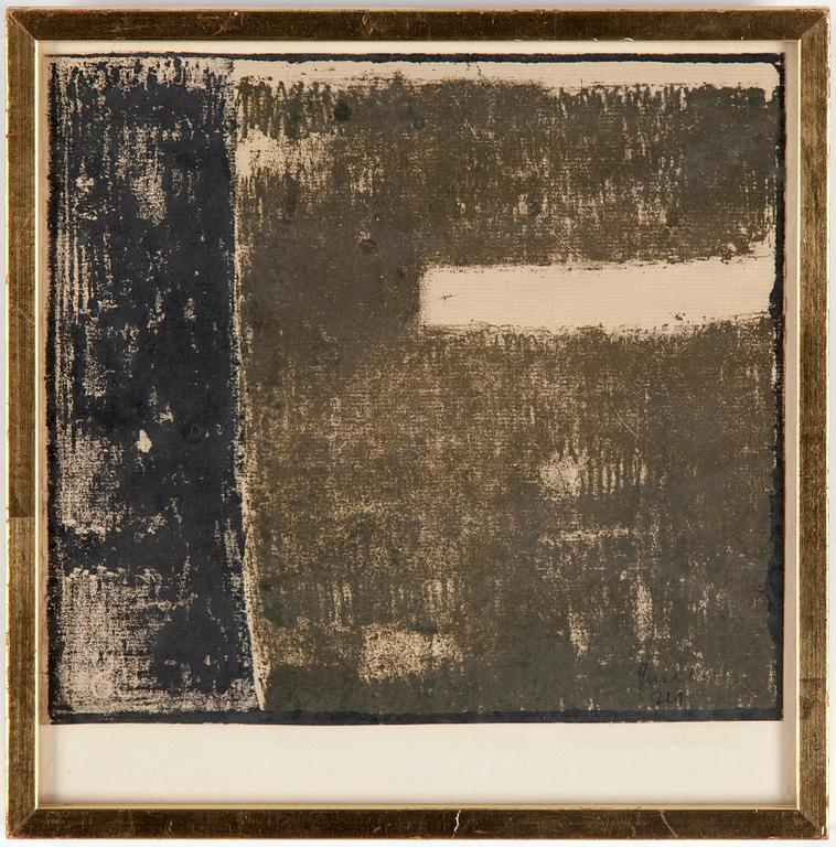 STEFAN GIEROWSKI, färglitografi, sign i trycket.