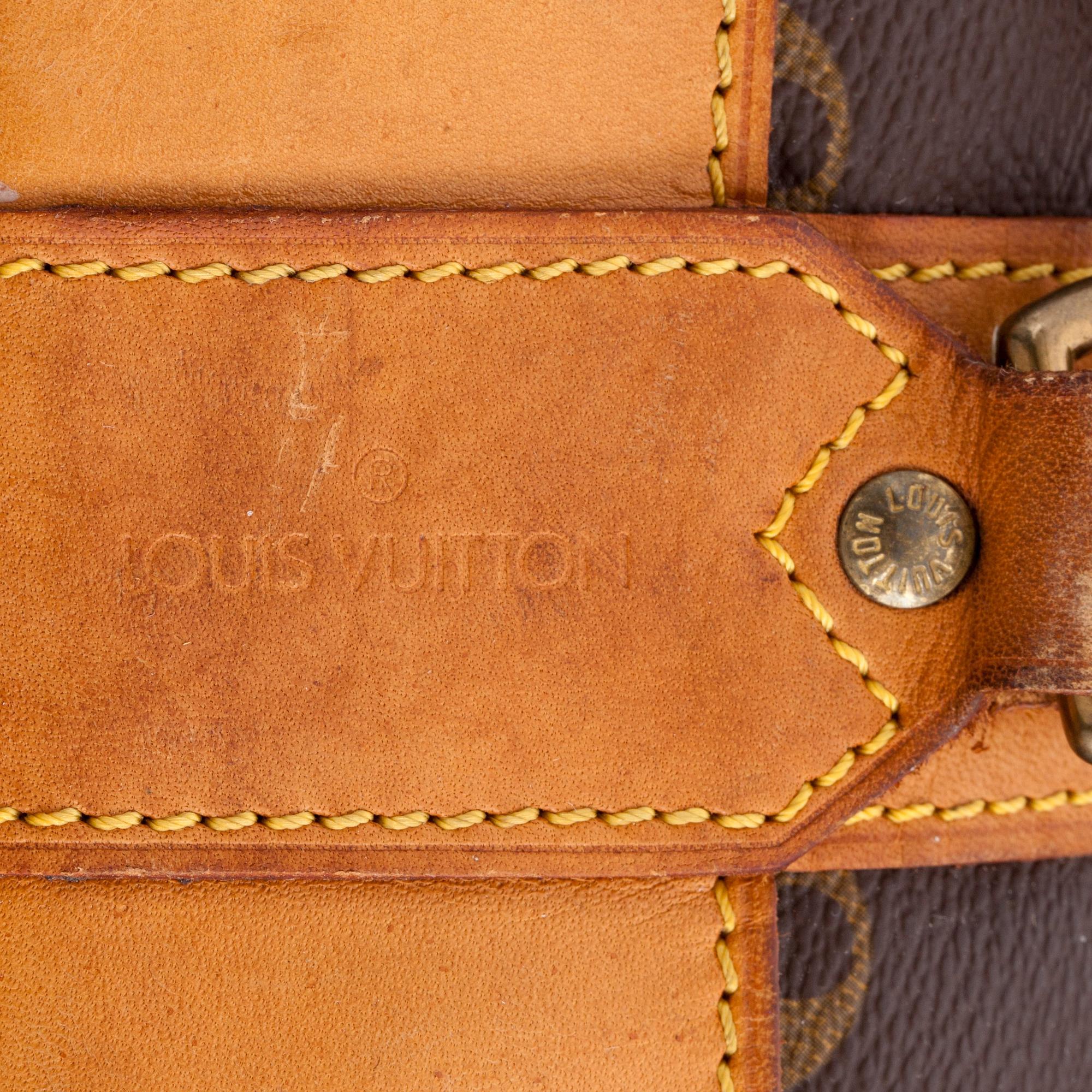 LOUIS VUITTON, a monogram canvas weekendbag, "Sac Marin".