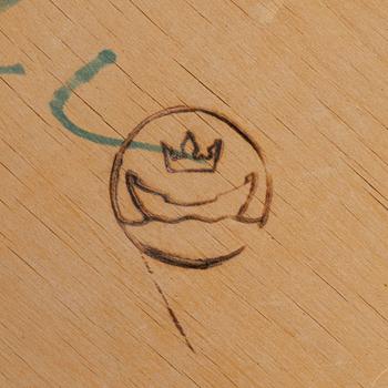 Alvar Aalto, a pair of armchairs model "403", Artek, Finland, mid-20th century.