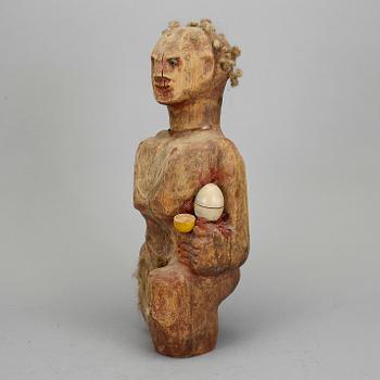 LAMBERT WERNER, skulptur, trä, osignerad.