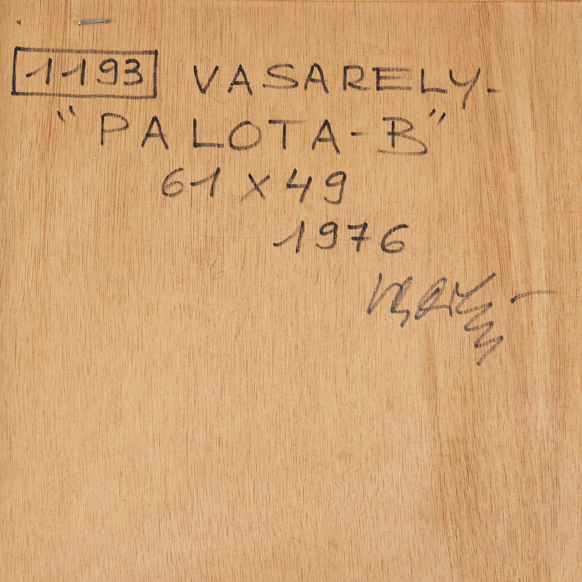 Victor Vasarely, "PA LOTA-B".