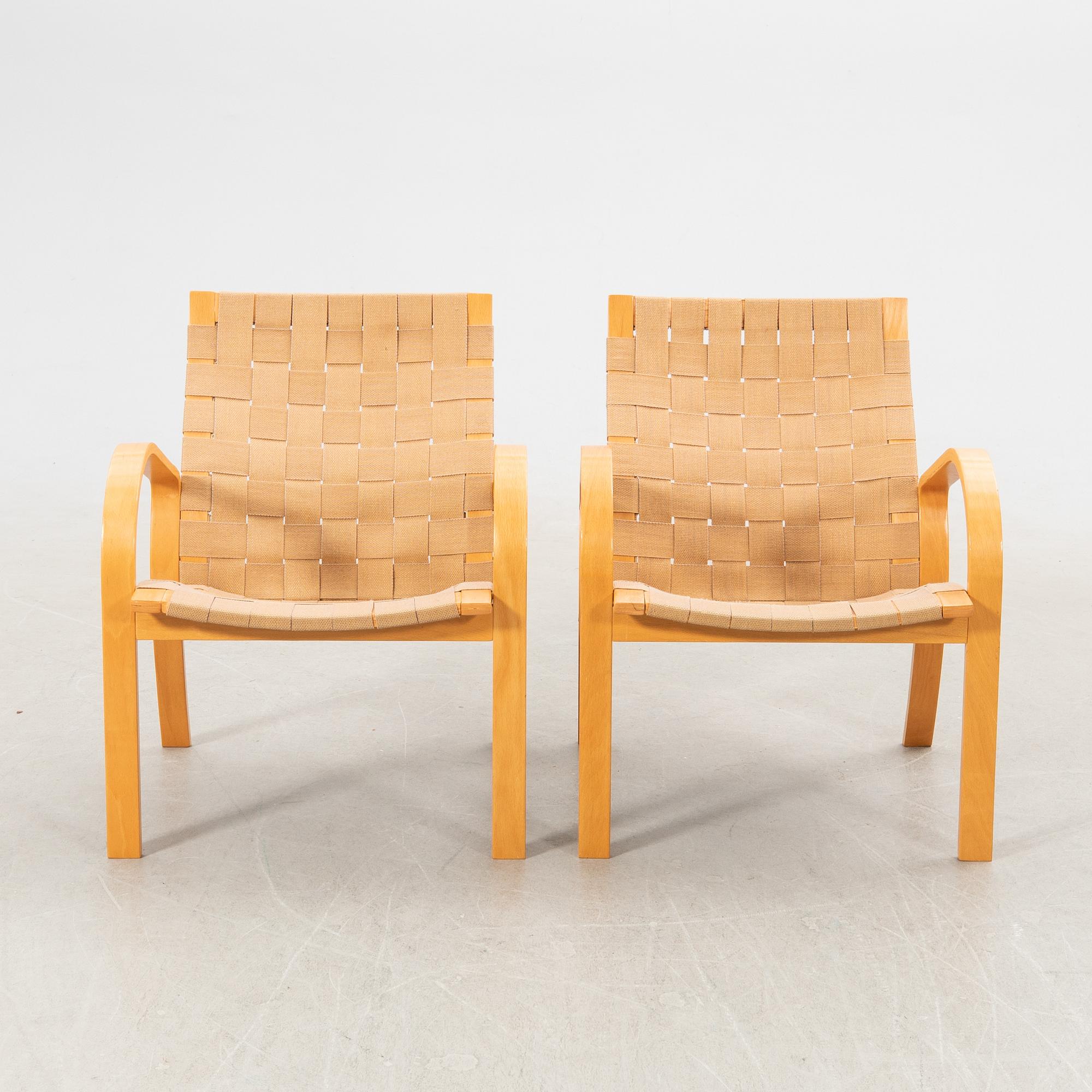 Tord Björklund, fåtöljer, ett par, "Sunne", IKEA, 1990-tal.