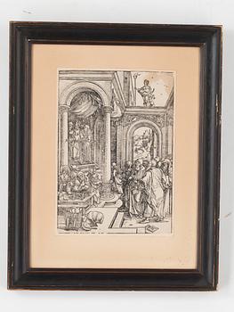 Albrecht Dürer, Five prints from: "The life of the Virgin".