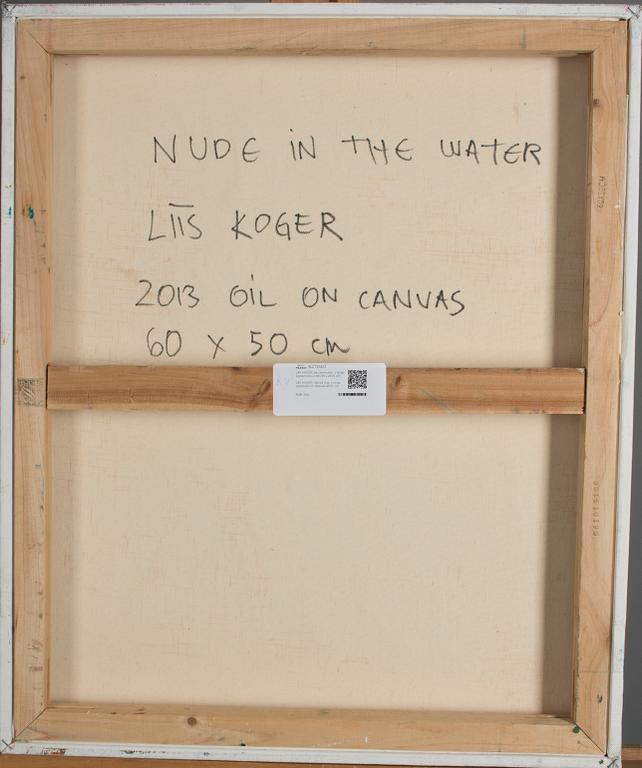 LIIS KOGER, olja på duk, a tergo signerad och daterad 2013.