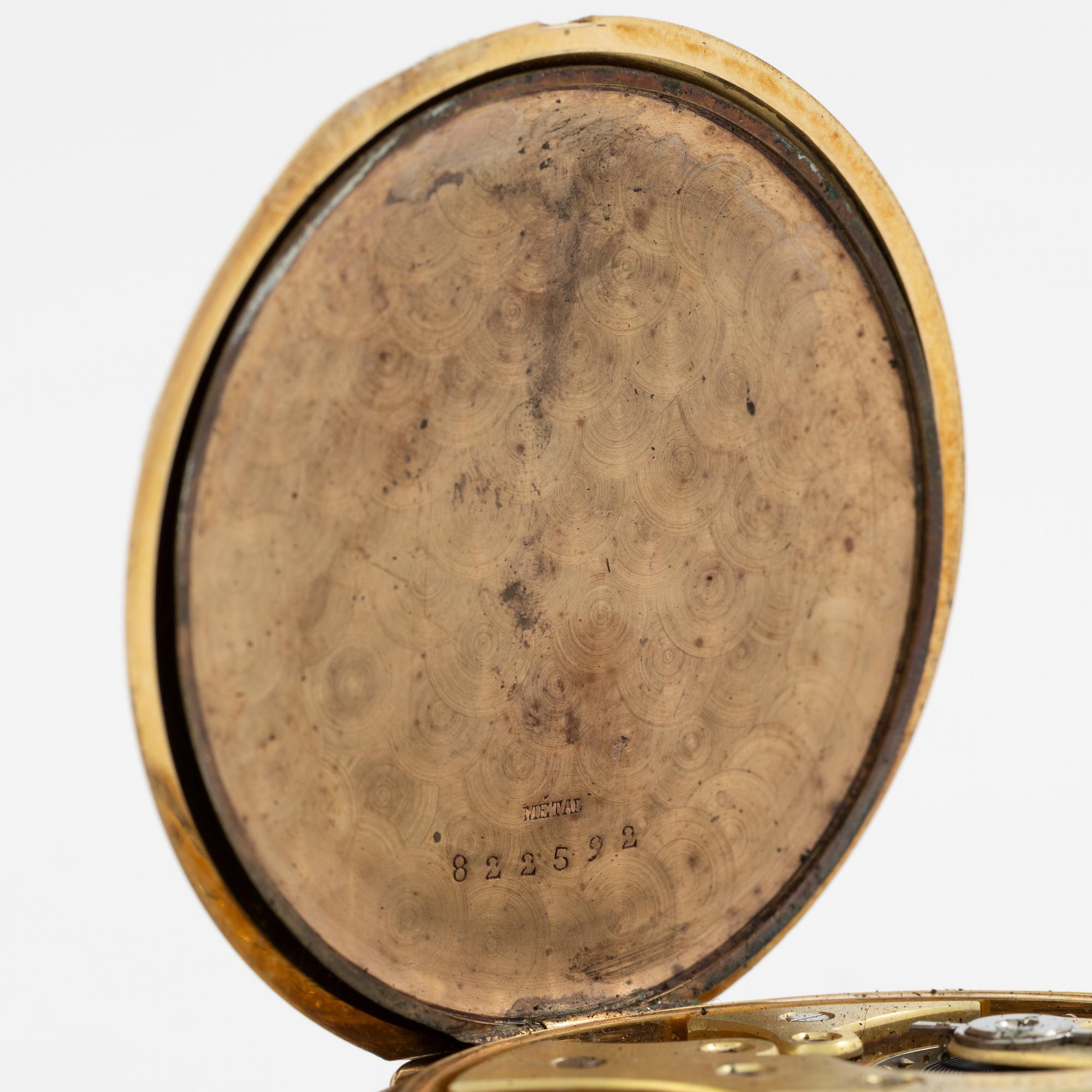 Pocket watch, 50 mm.