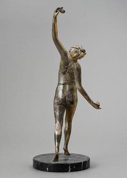 SKULPTUR, metall, 1900-talets andra kvartal.