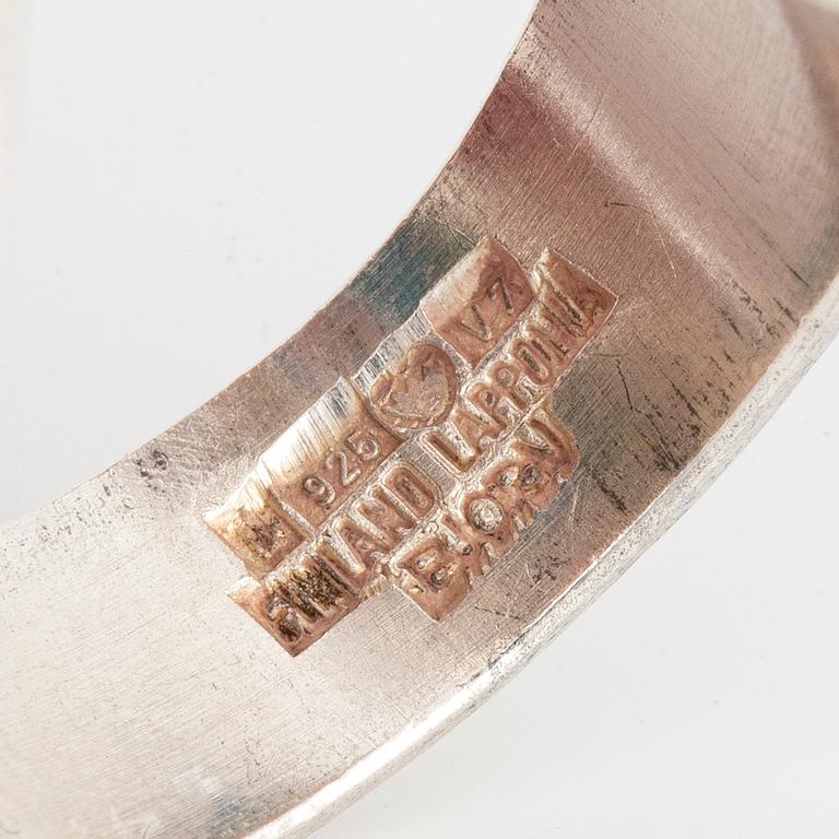 LAPPONIA, Björn Weckström, ring silver moon. 1974.