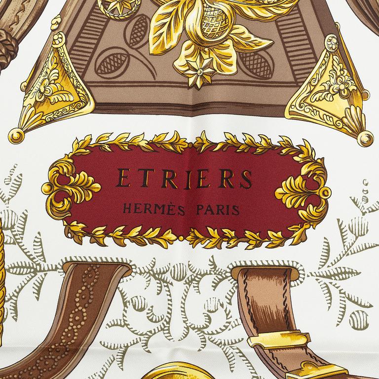 Hermès, scarf, "Etriers".