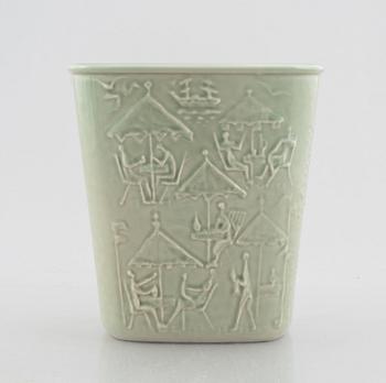 Carl-Harry Stålhane, punch/wine cooler, stoneware, Rörstrand.