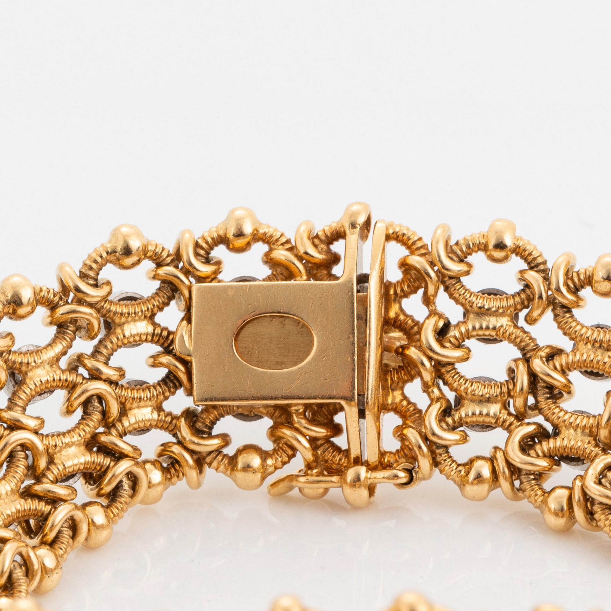 A Cartier wristwatch.