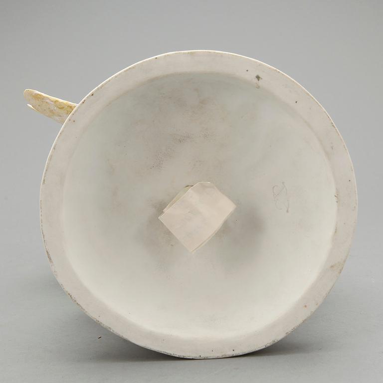 SKULPTUR, parian, efter Joseph Victor Chemin. Signerad.