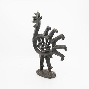 Olle Hermansson, skulptur signerad Husqvarna.