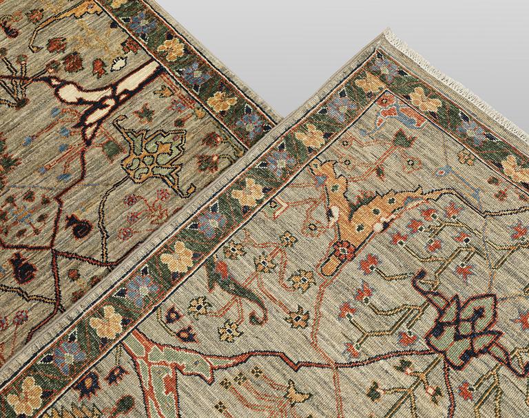 A Zigler Design runner carpet, 410 x 88 cm.