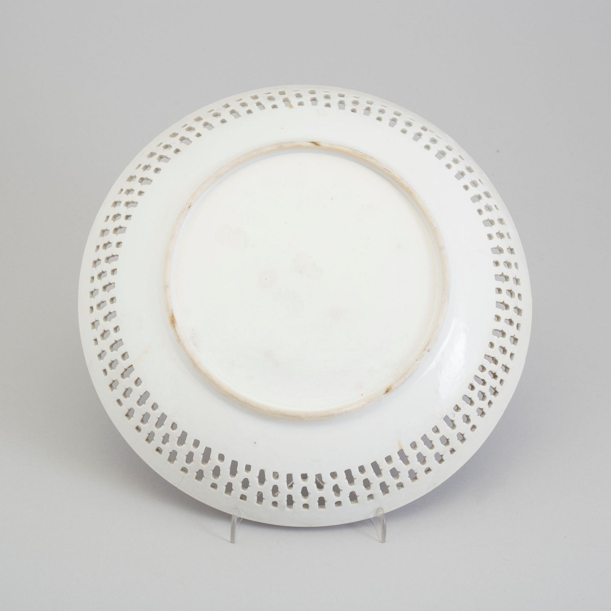 FAT, kompaniporslin. Qingdynastin, Jiaqing (1796-1820).