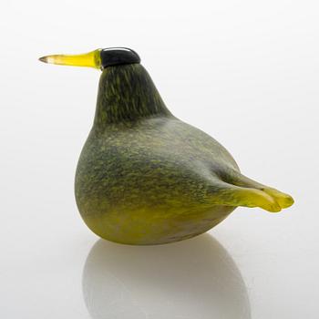 Oiva Toikka, A glass bird, signed O. Toikka Nuutajärvi.