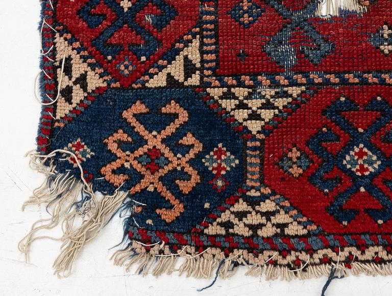 Fragment of an antique Karakecili, Bergama region, 160 x 113 cm.