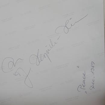 JANINE D HERPICH-HIRN, fotografi, sign, Dec 1989.