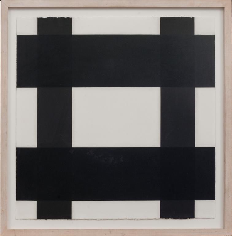 HÅKAN BENGTSSON, blandteknik på papper, ej signerad.