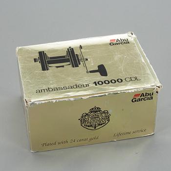 FISKERULLE, ABU, Ambassadeur 10000 C De Luxe. 1900-talets andra hälft.