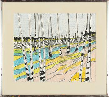 Stig Claesson, Björkstammar.