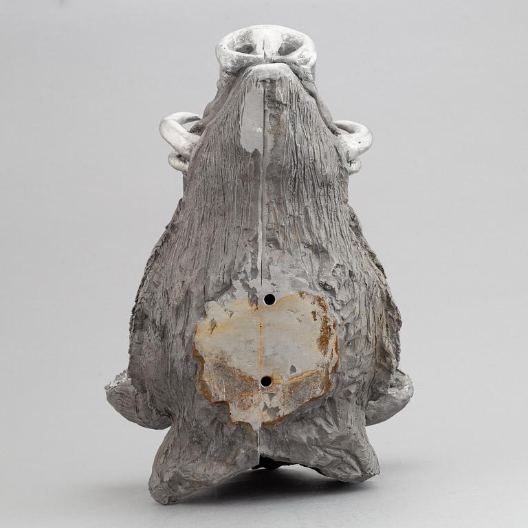 Claes Uvesten, skulptur, aluminium, signerad.