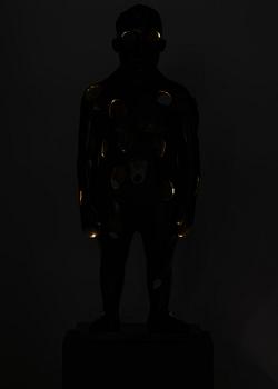 Bjarne Melgaard, "Light Bulb Man", 1997/2014.