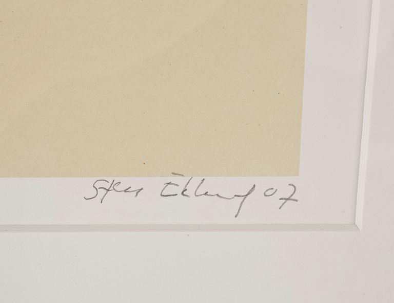 STEN EKLUND, färglitografi, signerad o numrerad 2/150.