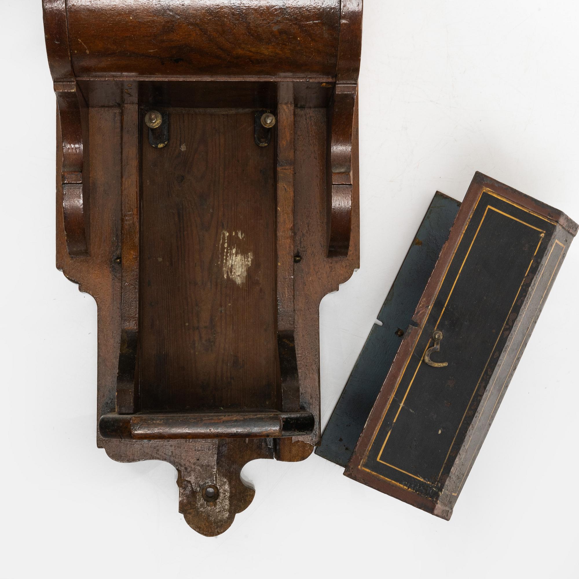 A wall mounted telephone, L.M. Ericsson, Stockholm, early 20th century.