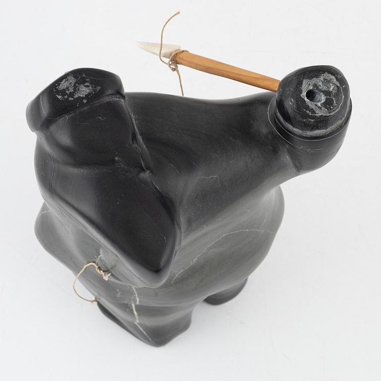 Skulptur, Jägare med spjut.