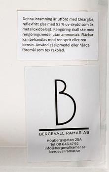 CHRISTER STRÖMHOLM, fotografi med copyrightstämpel a tergo.