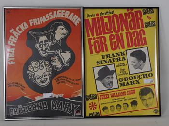 FILMAFFISCHER, 4 st, Bröderna Marx.