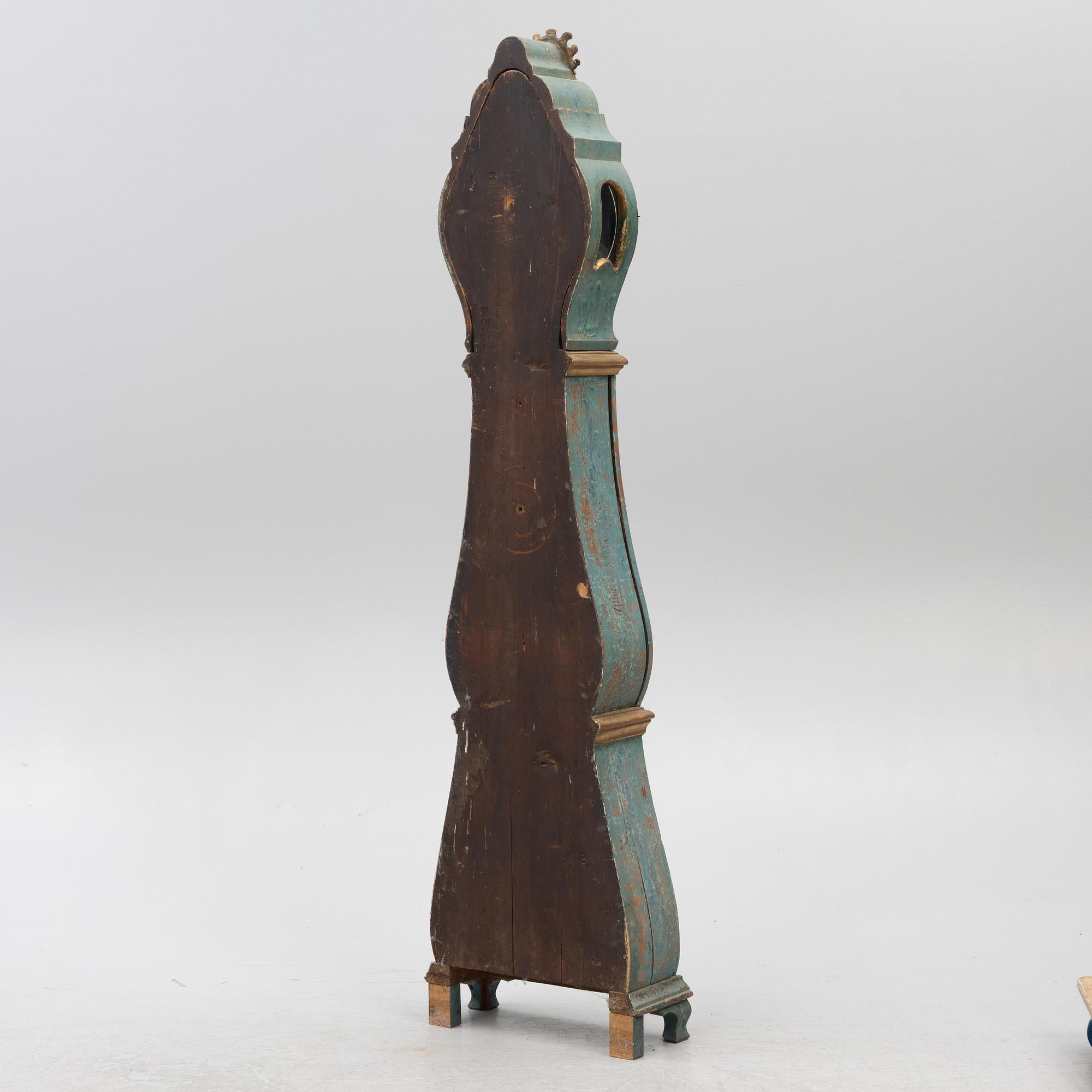 Golvur,  av Johan Fredrik Adamsson (.1729-1789 mästare i Karlskona 1758) Rokoko,