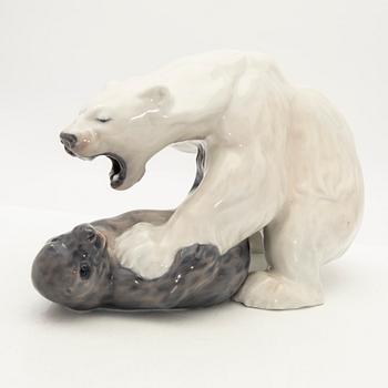 Knud Kyhn, figurine, porcelain, Royal Copenhagen, Denmark.