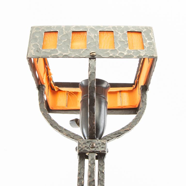 Bordslampor ett par jugend 1900-talets början.