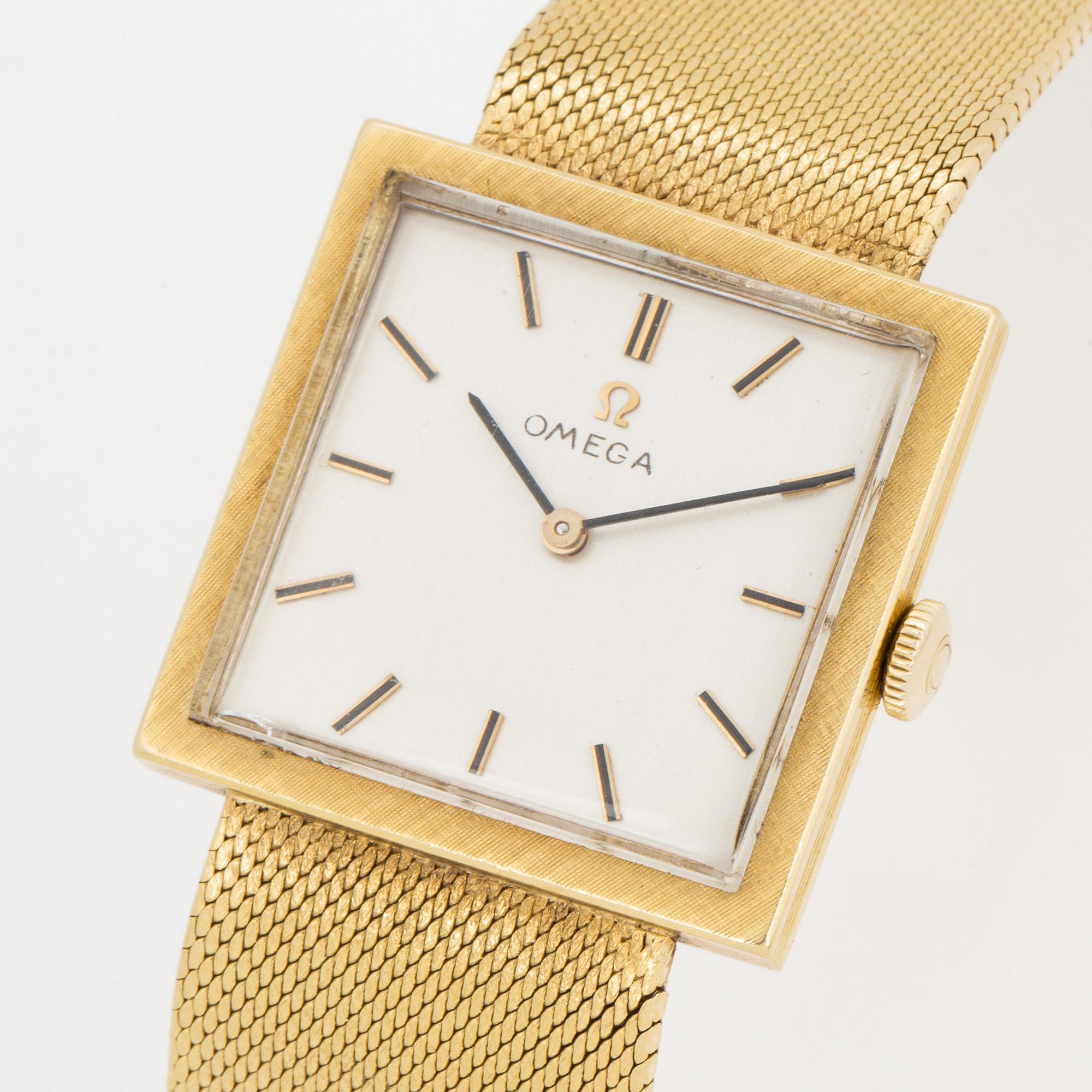 OMEGA, wristwatch, 25.5 x 25.5 mm.