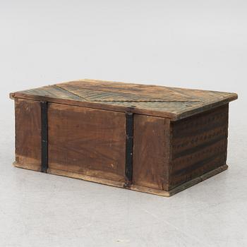 A chest, dated 1852.