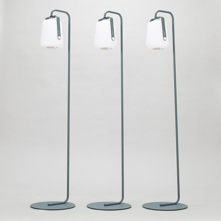 Tristan Lohner, Three 2018 'Balad' lamps and Balad lamp 'upright stand' for Fermob.