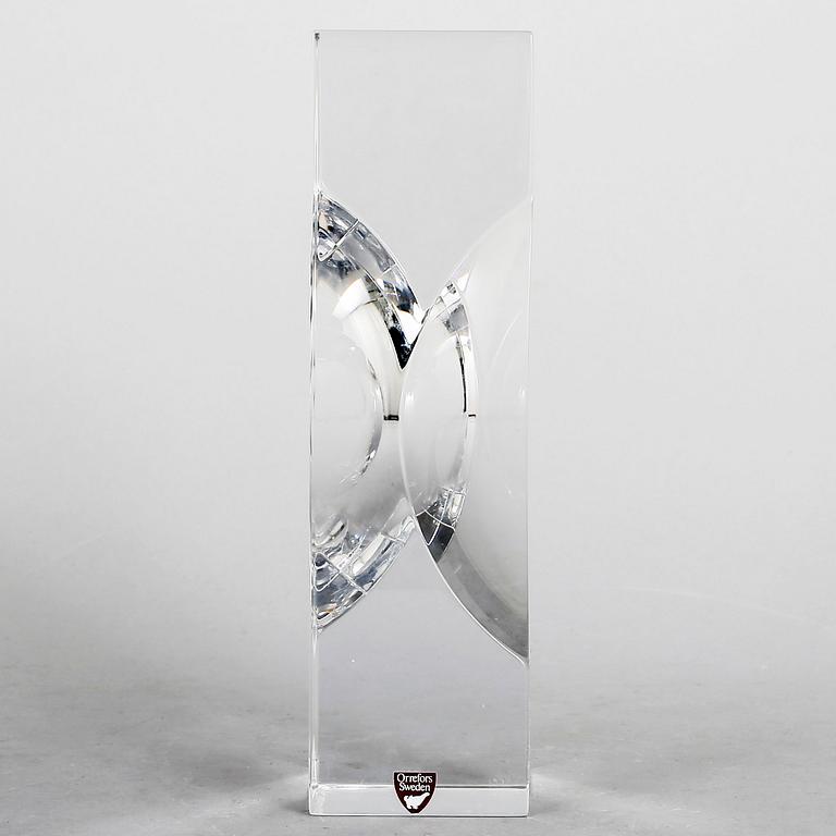 SKULPTUR, Sven Palmqvist, Orrefors 1983.