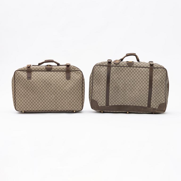 Gucci, two suitcases, 1970s.