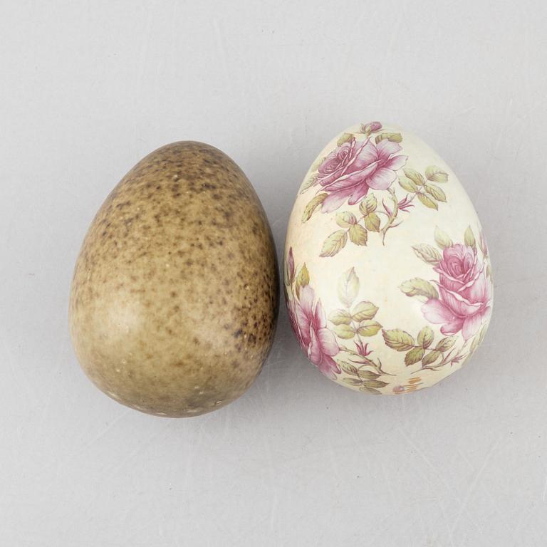 Lisa Larson, two stoneware sculptures, Gustavsberg.