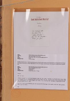 Einar Norelius, watercolour, signed and dated -37.