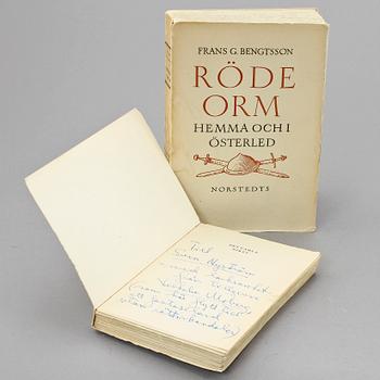 PARTI BÖCKER, 2 st, signerade.