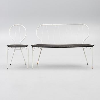 Tore Ahlsén, trädgårdsgrupp, "Pia", Gärsnäs, 1900-talets mitt/andra hälft.