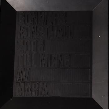 BORIS BERLIN/POUL CHRISTIANSEN, bord med två stolar, "Non", Komplot design, Källemo.