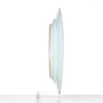 A blue and white charger, Qing dynasty, Qianlong (1736-95).