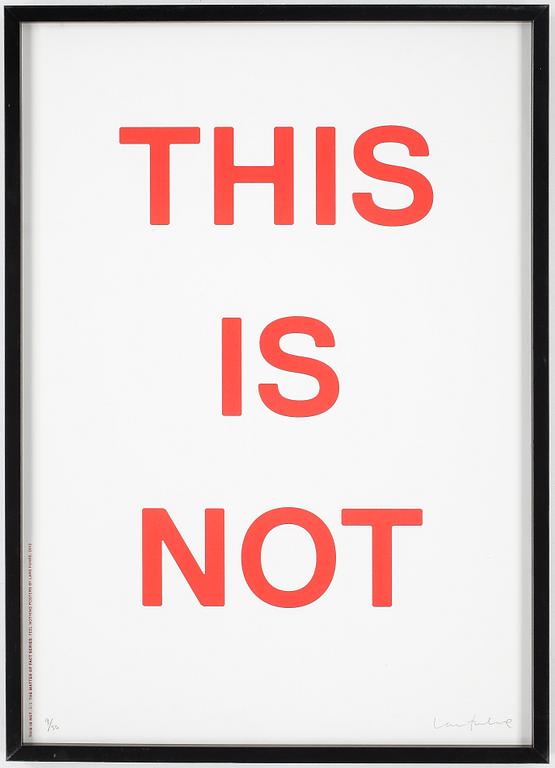 LARS FUHRE, färglitografi, signerad och numrerad 9/50.