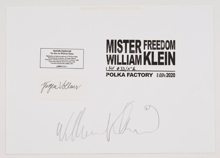 William Klein, 'Mister Freedom koffert - full set edition', 2020.